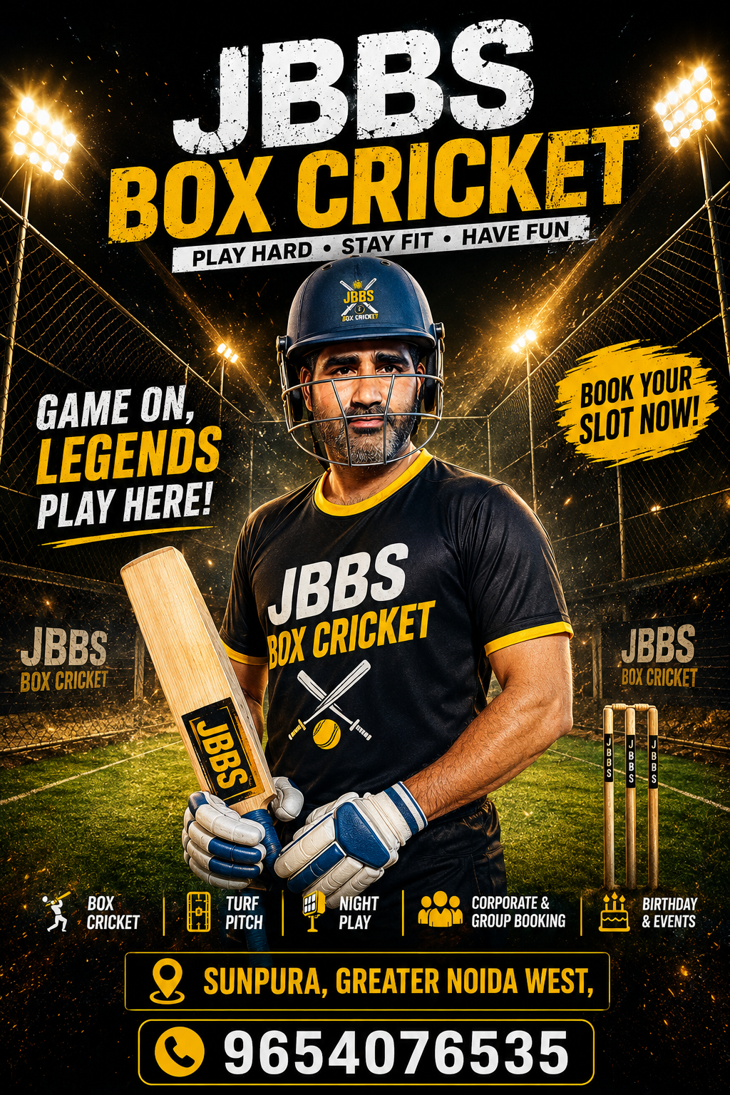 Professional Cricket Turf for Practice Sessions